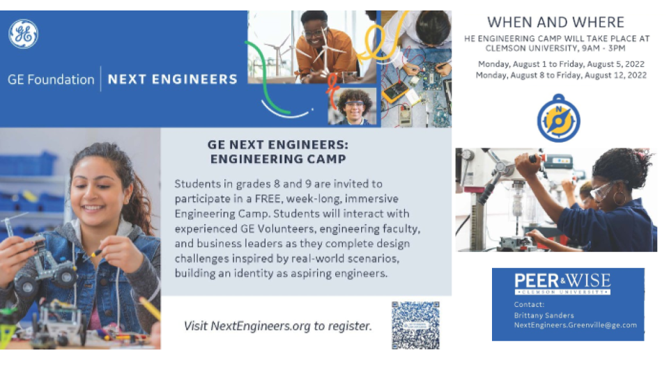GE Next Engineering Camp